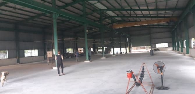 Cho thuê nhà xưởng 1900m2, giá 65tr/tháng, Hóc Môn