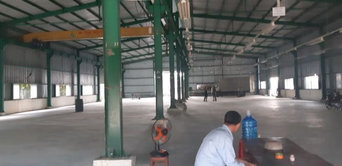 Cho thuê nhà xưởng 1900m2, giá 65tr/tháng, Hóc Môn