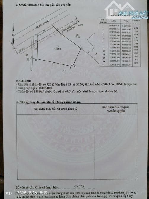 Bán 1568m2 Mặt Tiền QL27C, Lạc Dương, Lâm Đồng - 8 Tỷ