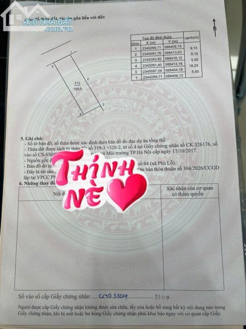 Bán 2 lô đất Xóm Đông, Phù Lỗ, Sóc Sơn