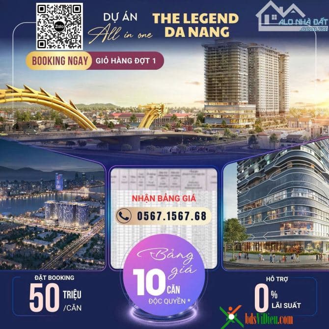 Căn hộ The Legend City Đà Nẵng - Giá tốt