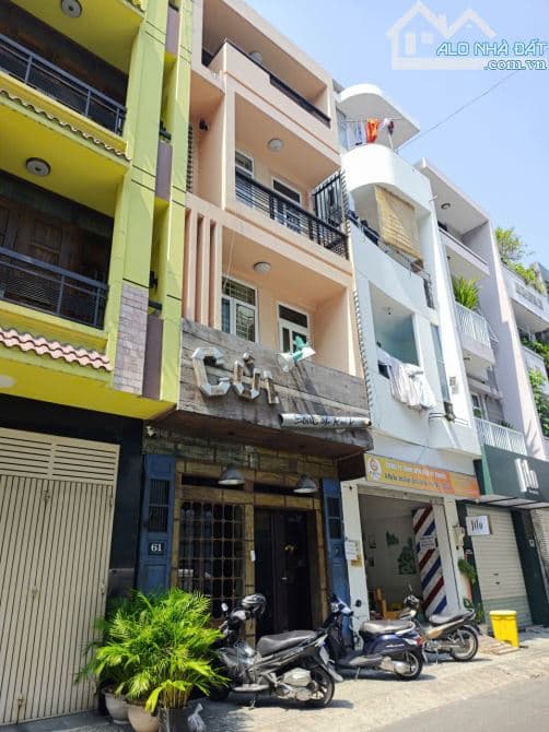 Nhà nguyên căn mặt tiền 61 Hoa Lan Phú Nhuận , diện tích : 4x18m (72m2) , 4 Tầng, 40 Triệu