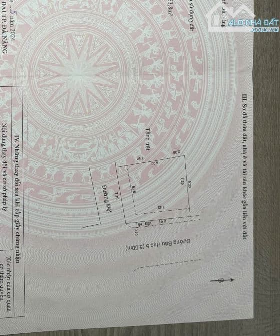 Bán lô góc Bàu Hạc 5&6, 130m2, Hải Châu, trục Đỗ Quang