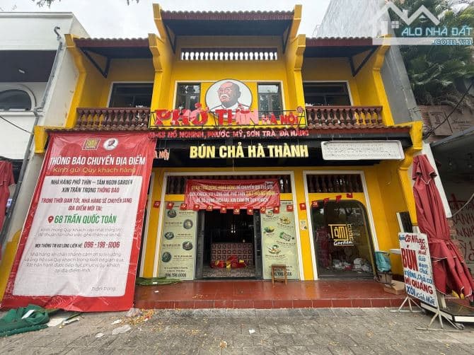 Cho thuê mặt bằng 245m mặt tiền 10m đường Hồ Nghinh